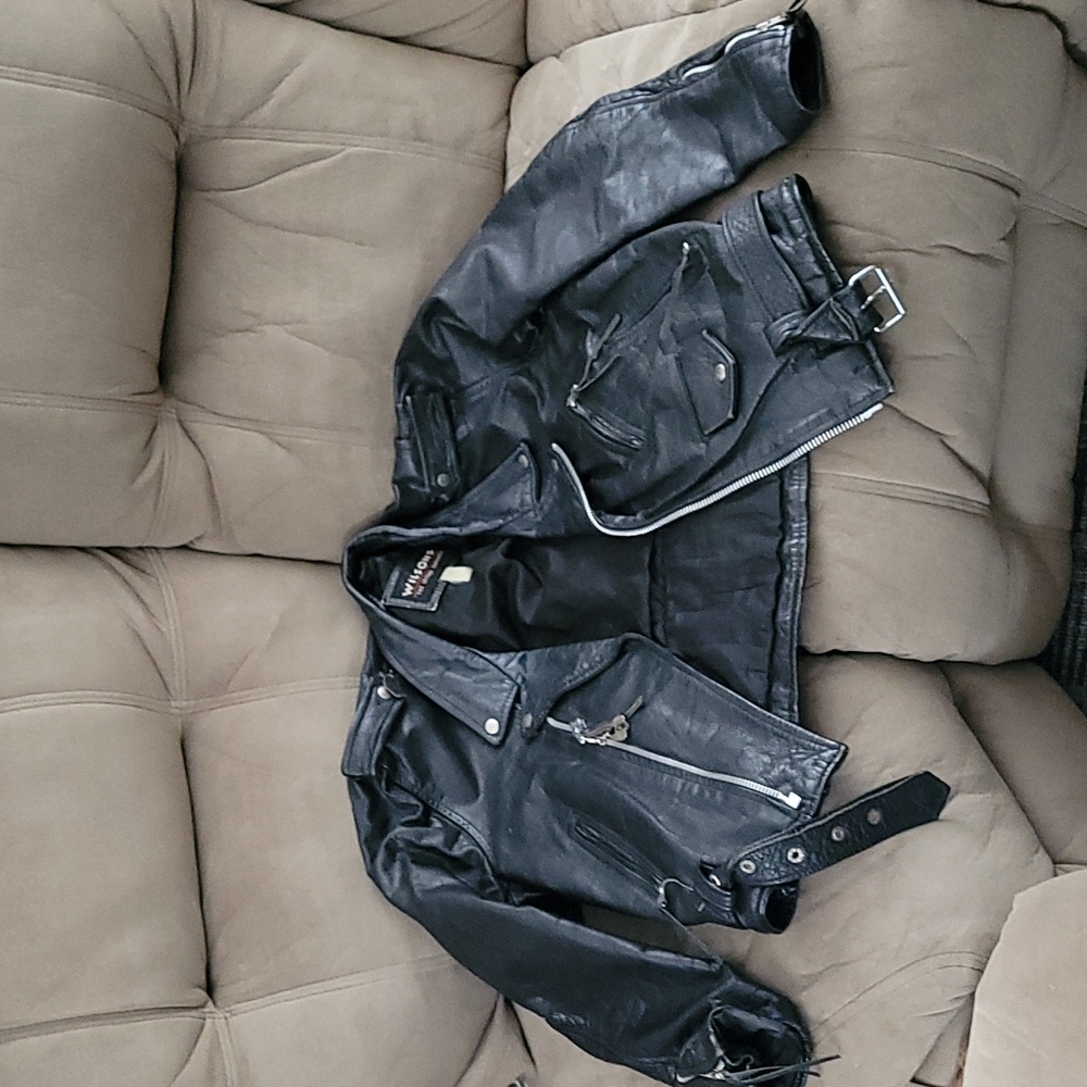 Wilson's leather jacket vintage